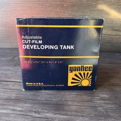 Cut Film Developing Tank Large Format Film Photography 