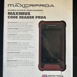 Matco Code Reader New 