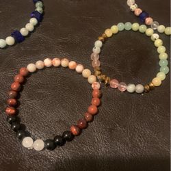 Real Gemstones Bracelets 