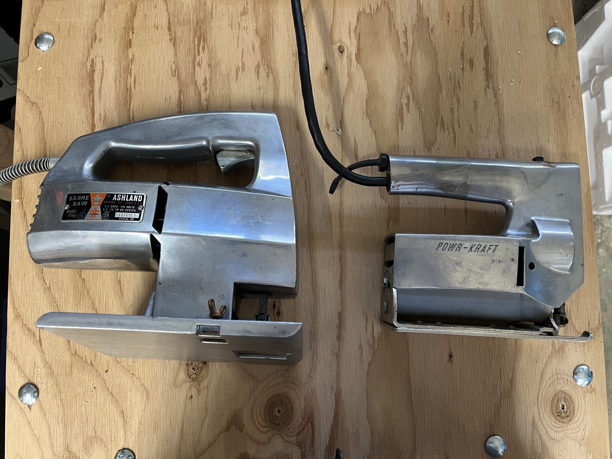 Sabre Saws - Power-Kraft & Ashland
