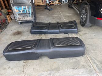 Original seats out of a 64 Plymouth sport theory Original seats out of a 64 Plymouth sport fury