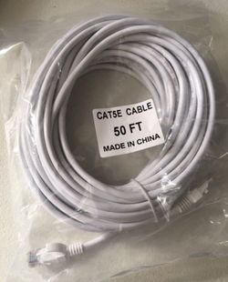 50ft cat5e cable $10
