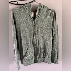 Zip Down Hoodie