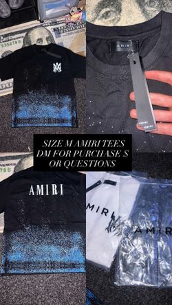 Amiri tee shirt size M