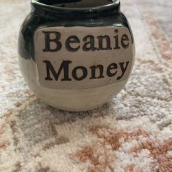 Vintage Beanie Money Jar