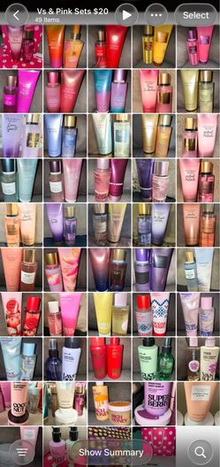 New Pink and Victoria secret Bodysprays & lotions $10 ea or $20 ea set -pickup only area 75216 Illinois & Marsalis