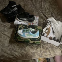 Name Brand Shoes Bundle Jordan, Dolce & Gabbana , Bathing Apes