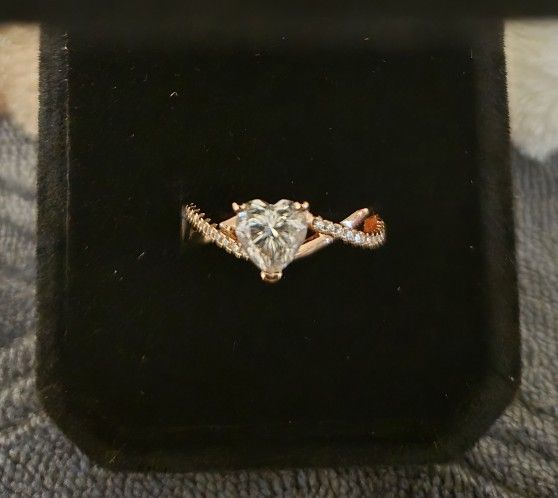 Moissanite Ring