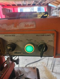 Blum mini drill machine