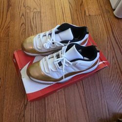 White And Gold Cermony 11s 