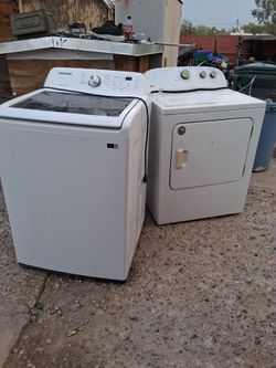Washer and dryer