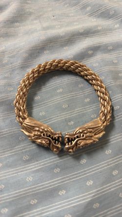Chinese Dragon bangle bracelet