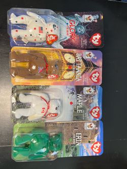 McDonald’s TY Beanie Babies International Bears set of 4