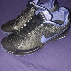 Purple An Black Nike Shoes