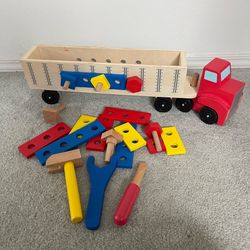 Melissa & Doug Big Rig Building Set