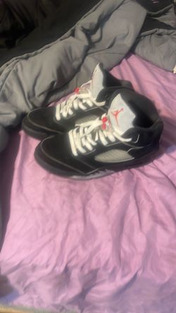 Jordan 5 black size 10