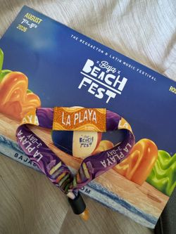 Baja beach fest ticket