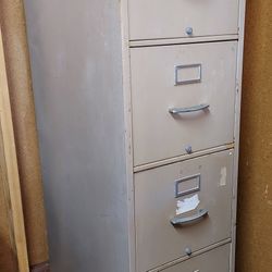 4-Drawers File Cabinet 