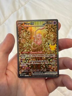 Mew ex Pokémon Card 152/128 Special Illustration Rare