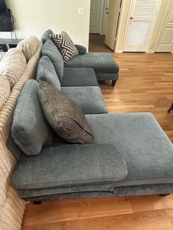 Gently used sectional