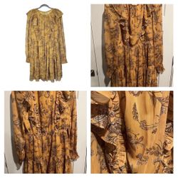 Rachel Parcell yellow Paisley Dress