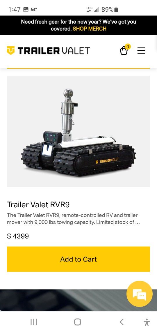 Trailer Valet RVR9 Trailer Mover