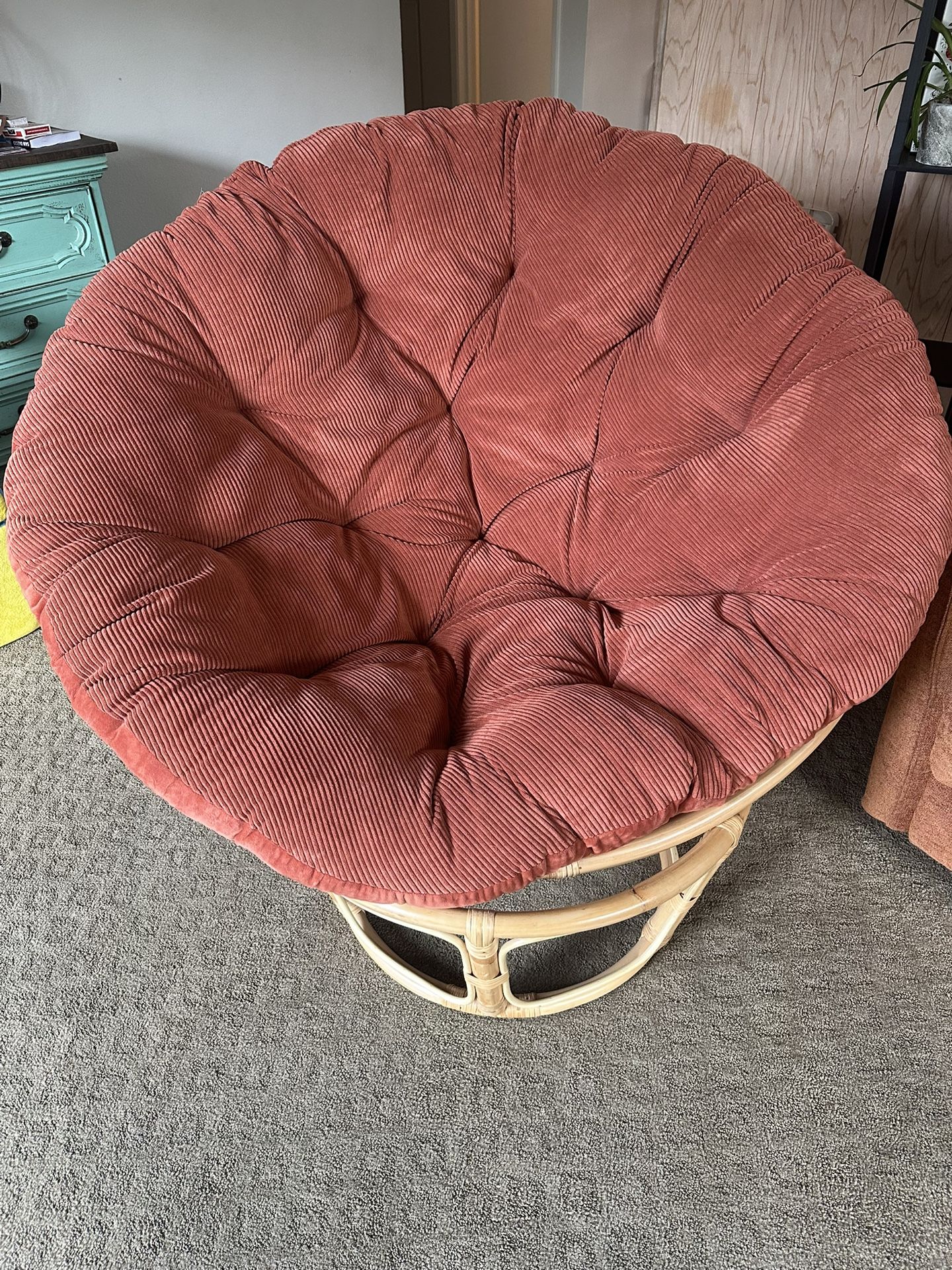 Papasan Chair Frame and Cushion