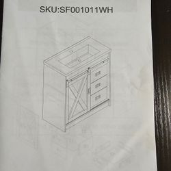 New Small Vanity For Bathroom