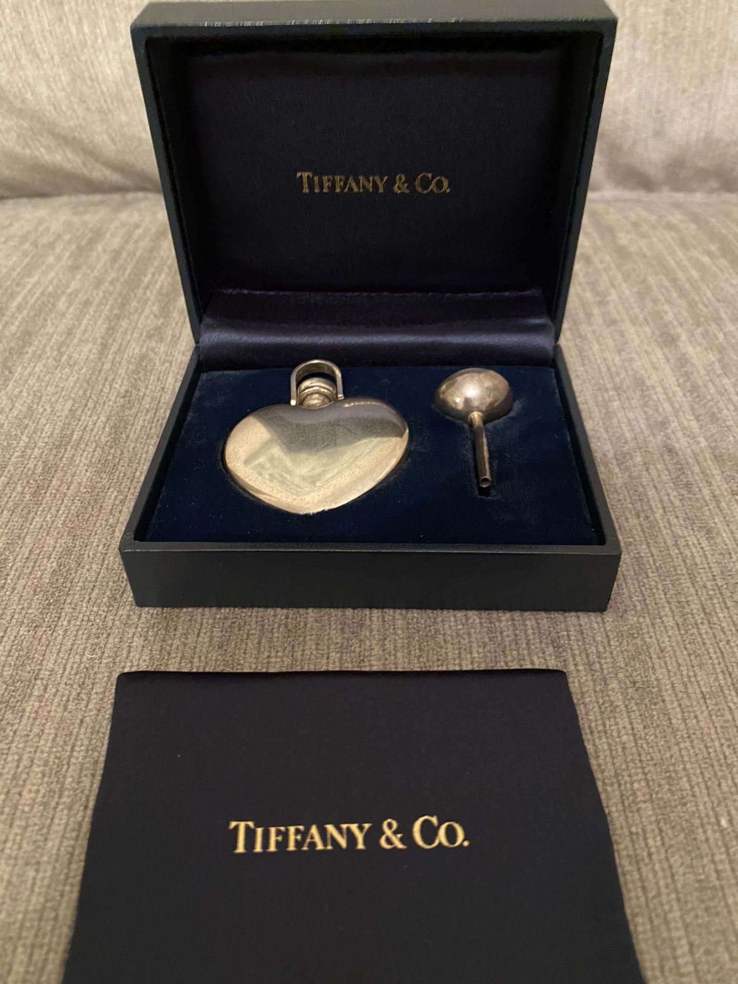 Tiffany’s sterling silver heart