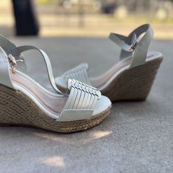White Wedge Shoes
