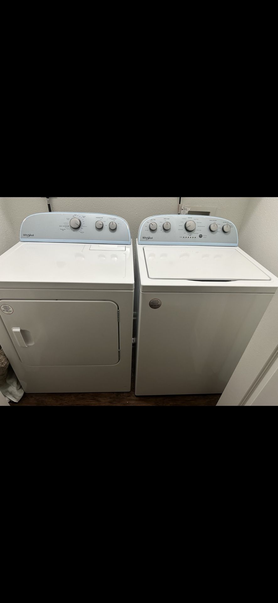 Whirlpool Washer & Dryer