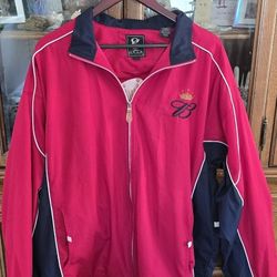 Miss Budweiser  Vintage Windbreaker Size Large