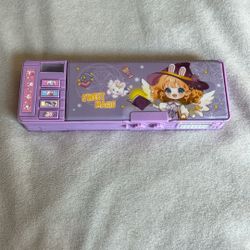 Luxury Pencil Box Witch Girl Sweet Magic