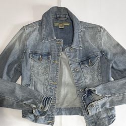 Moe Jean Jacket Womens Size L