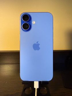 Apple iPhone 16 - 128GB - blue - Excellent condition