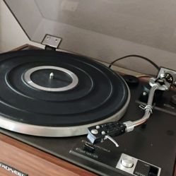 Vintage Pioneer Turntable W/Shure M75ed Cart And Mint Needle 