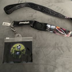 Nightmare Before Christmas Lanyard & Pin Pouch