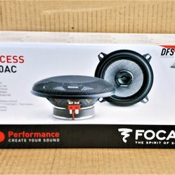 Focal Access Car Speakers 1 Set 5.25" 2-Way Coaxial Speaker System 100 Watts 130AC 🚨 Payment Options Available 🚨 No Credit Needed 🚨