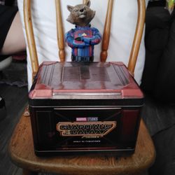 THEATER Guardians of the Galaxy Vol. 3- Rocket Raccoon Popcorn TIN Bucket. Make Me Offer