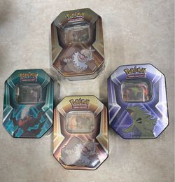 Pokemon triple whammy tins