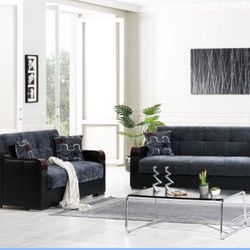 Living Room Sleeper Sofa & Loveseat - Delivery And Financing Available 