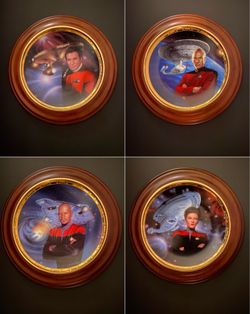 Star Trek The Power of Command Plate Collection