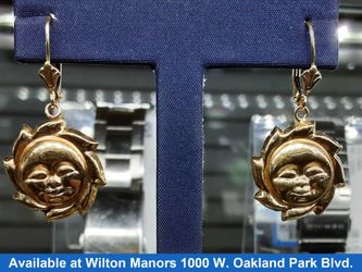 Earrings - Yellow Gold 14k (.585) 2.5 grams