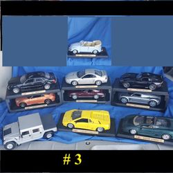 Box #3  Maisto Model Cars 1:18