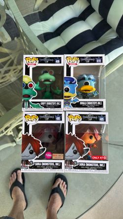 Funko pop kingdom hearts exclusive set