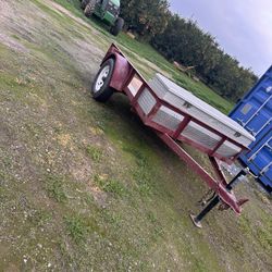 6x8 Trailer W/ Toolbox 