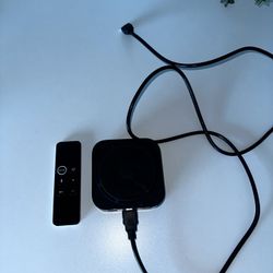 Apple TV With Remote