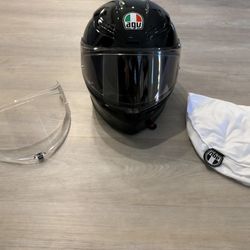 AGV K6 S MOTORCYCLE HELMET MEDIUM + 2 Visors