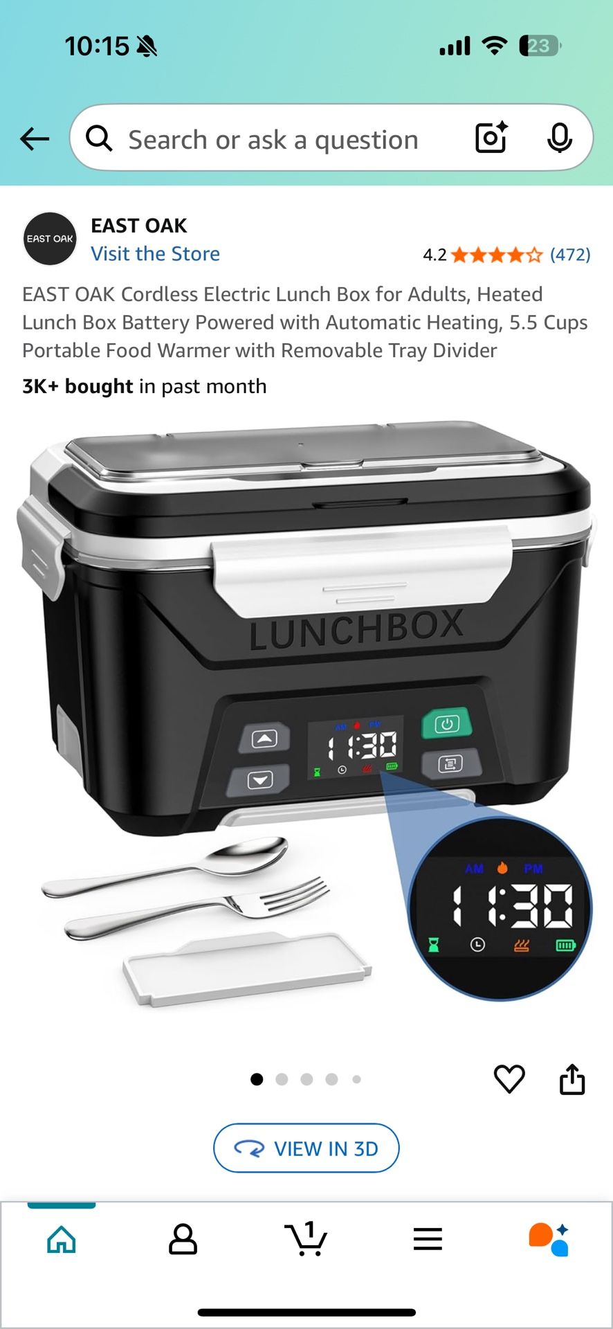 Heated Lunch Box