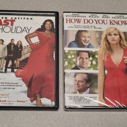 DVDs Lot Y lot of 2.  Last Holiday.  How Do You Know 